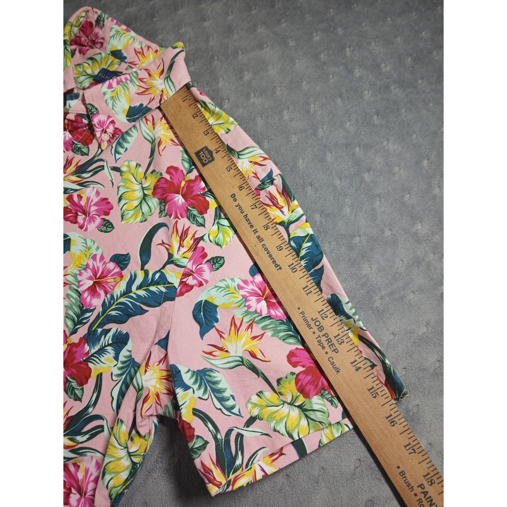 Polo Ralph Lauren Mens Pink Tropical Floral Hibiscus Button Down Shirt Large NWT - Picture 4 of 6